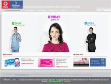 Tablet Screenshot of indas.com