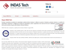 Tablet Screenshot of indas.ro